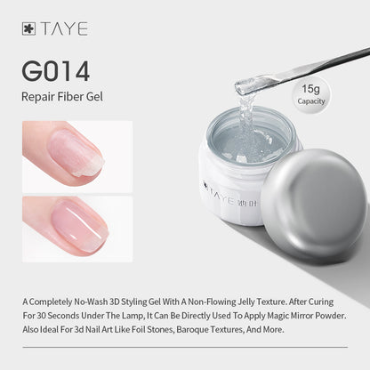 Professional Transparent Multi Functional Nail Glue Gel Base Coat Top Coat for Fingernail