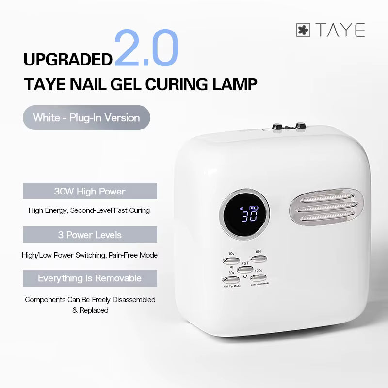 TAYE Professional Rechargeable Curing Nail Lamp UV Led Light