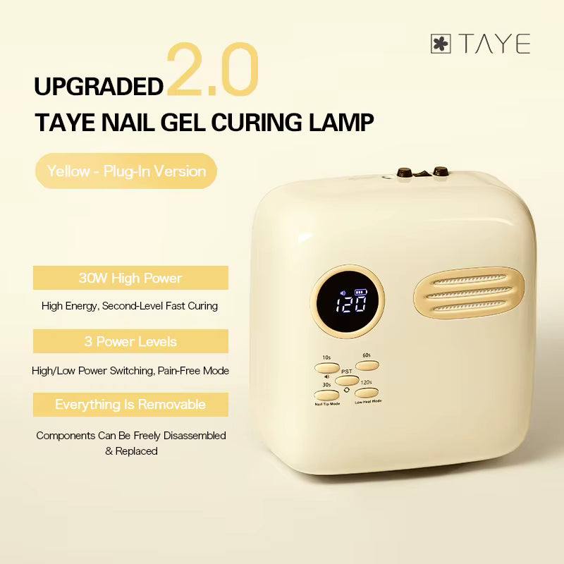 TAYE Professional Rechargeable Curing Nail Lamp UV Led Light