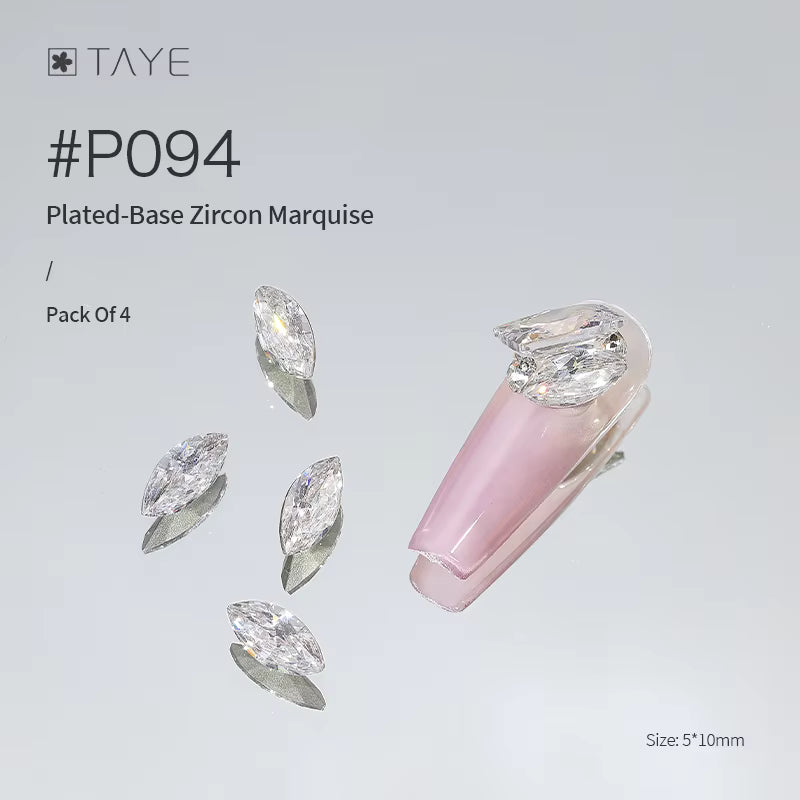 TAYE Nail Accessories Supplies Glitters Pearl Diamond