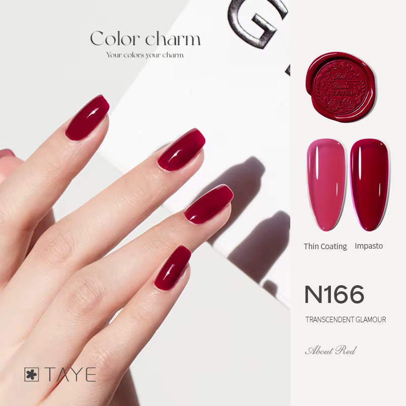 TAYE Organic Finger Matte Nail Polish Colors