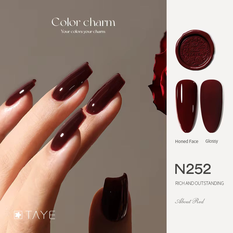 TAYE Organic Finger Matte Nail Polish Colors