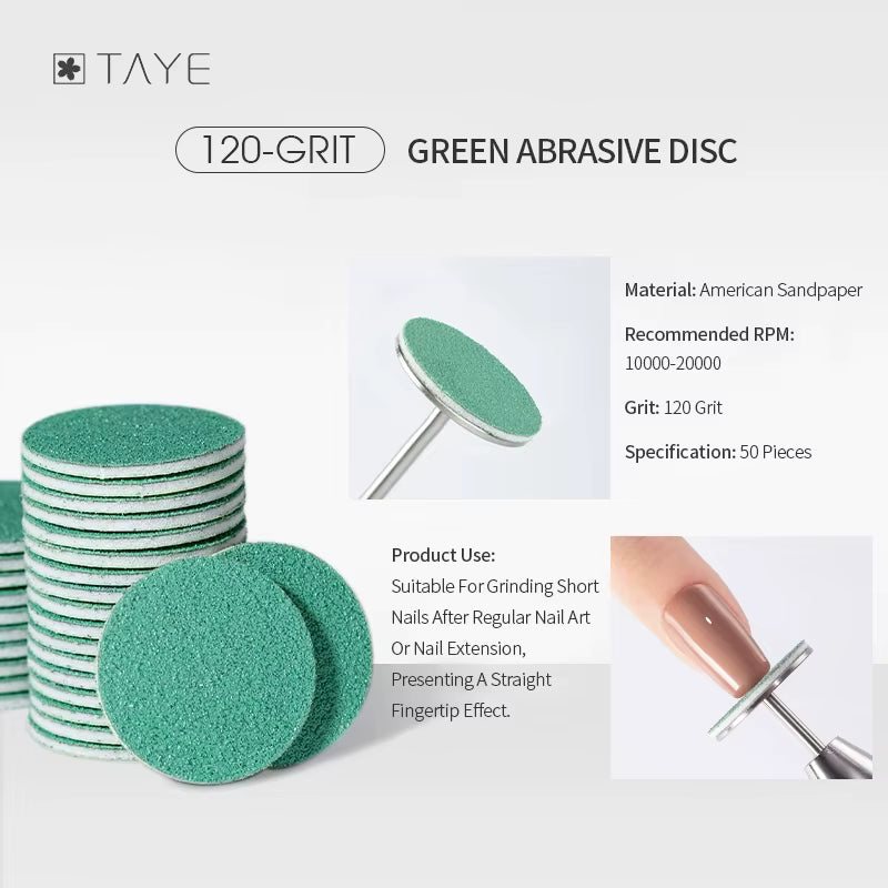 TAYE Professional Cuticle Clean Gel Remove Nail Drill Bit