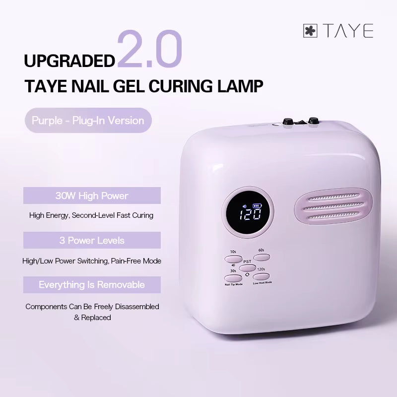 TAYE Professional Rechargeable Curing Nail Lamp UV Led Light