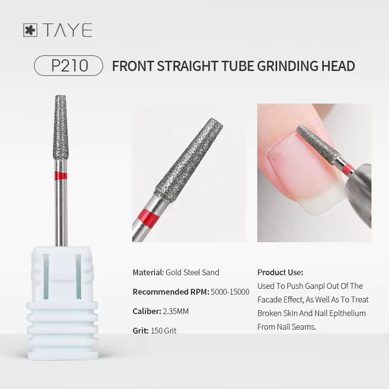 TAYE Professional Cuticle Clean Gel Remove Nail Drill Bit