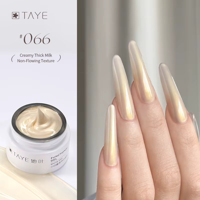 TAYE Milk Extended Gel Nails