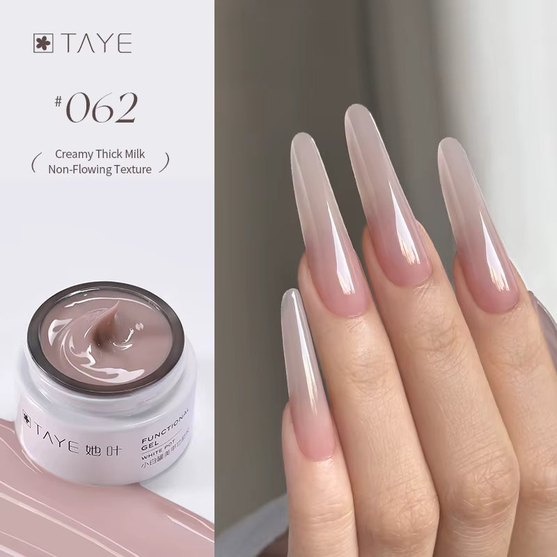TAYE Milk Extended Gel Nails