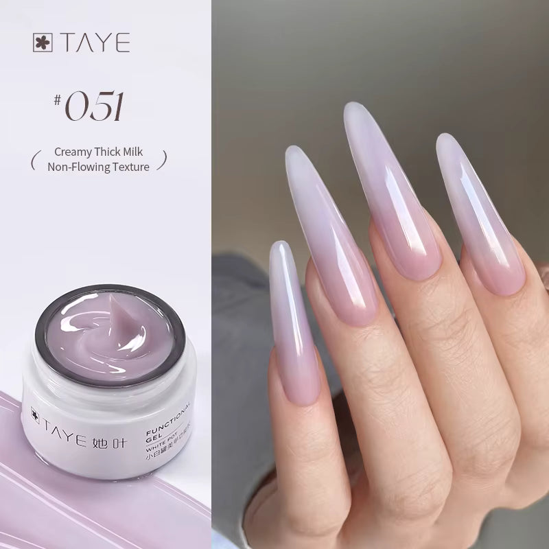 TAYE Milk Extended Gel Nails