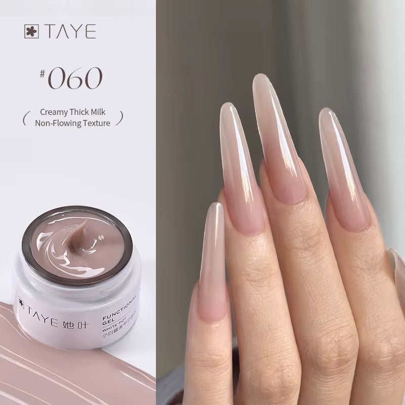 TAYE Milk Extended Gel Nails