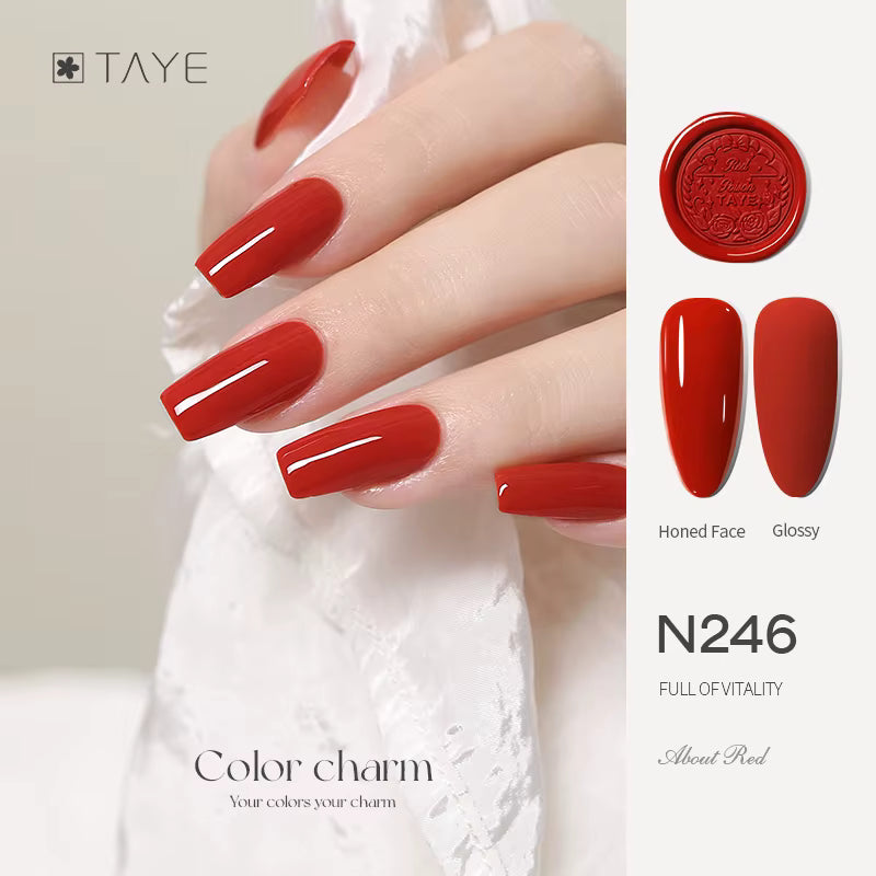 TAYE Organic Finger Matte Nail Polish Colors