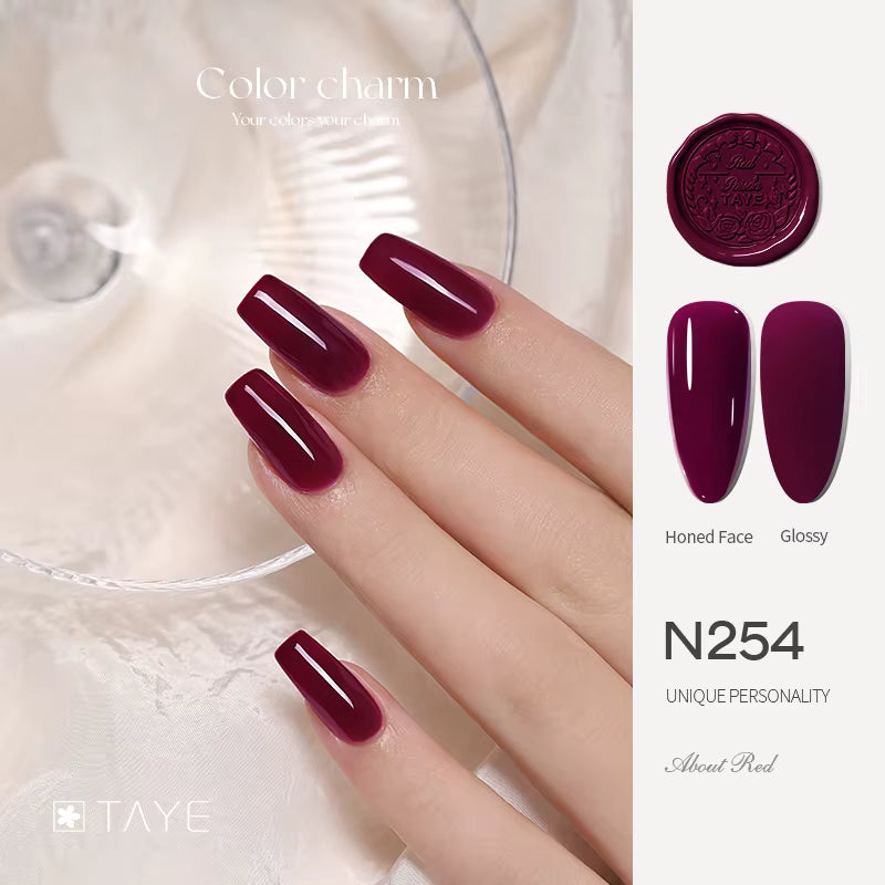 TAYE Organic Finger Matte Nail Polish Colors