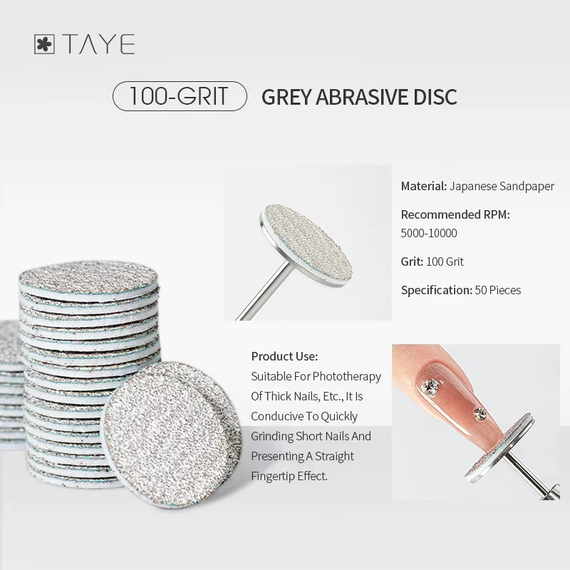 TAYE Professional Cuticle Clean Gel Remove Nail Drill Bit