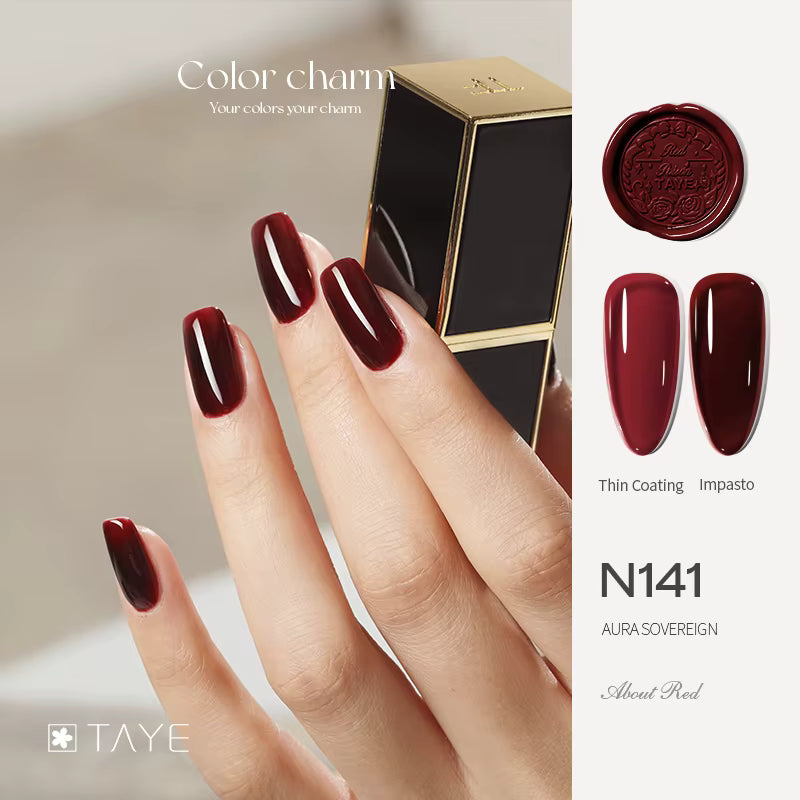 TAYE Organic Finger Matte Nail Polish Colors