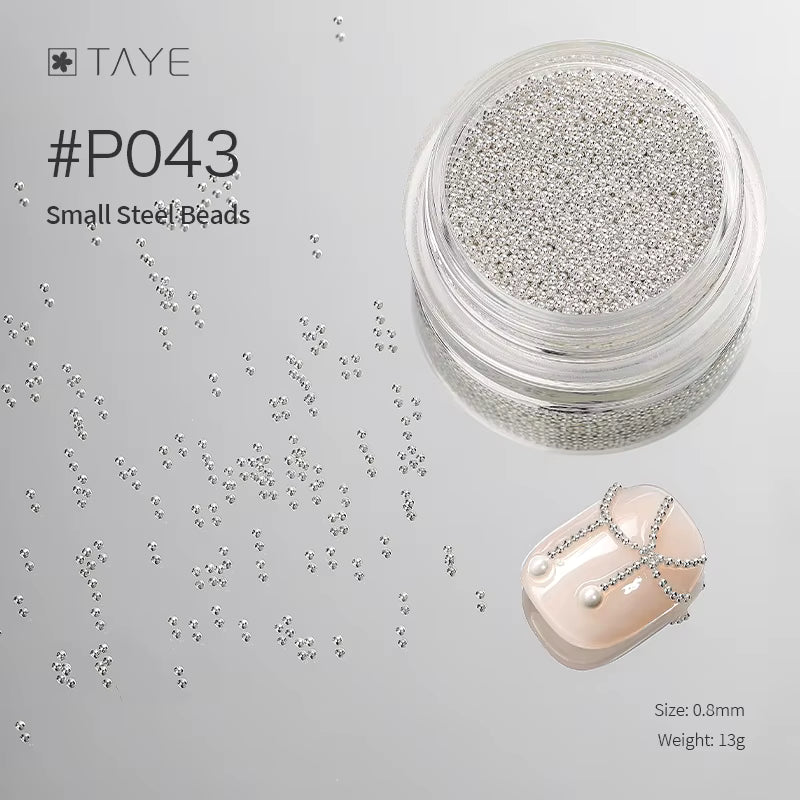 TAYE Nail Accessories Supplies Glitters Pearl Diamond