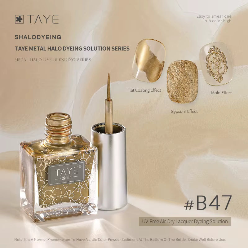 TAYE Metallic Marble Blending Liquid for Nail Art