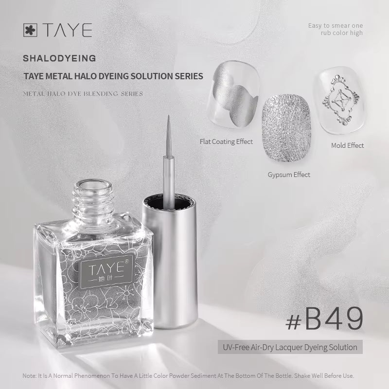 TAYE Metallic Marble Blending Liquid for Nail Art