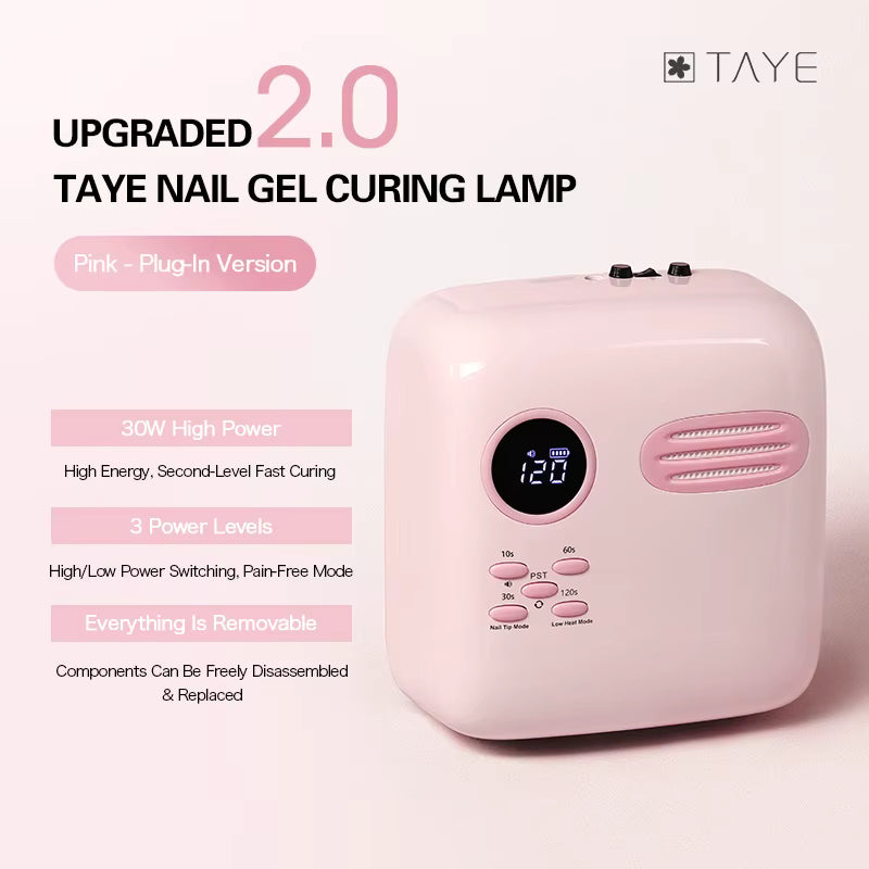 TAYE Professional Rechargeable Curing Nail Lamp UV Led Light