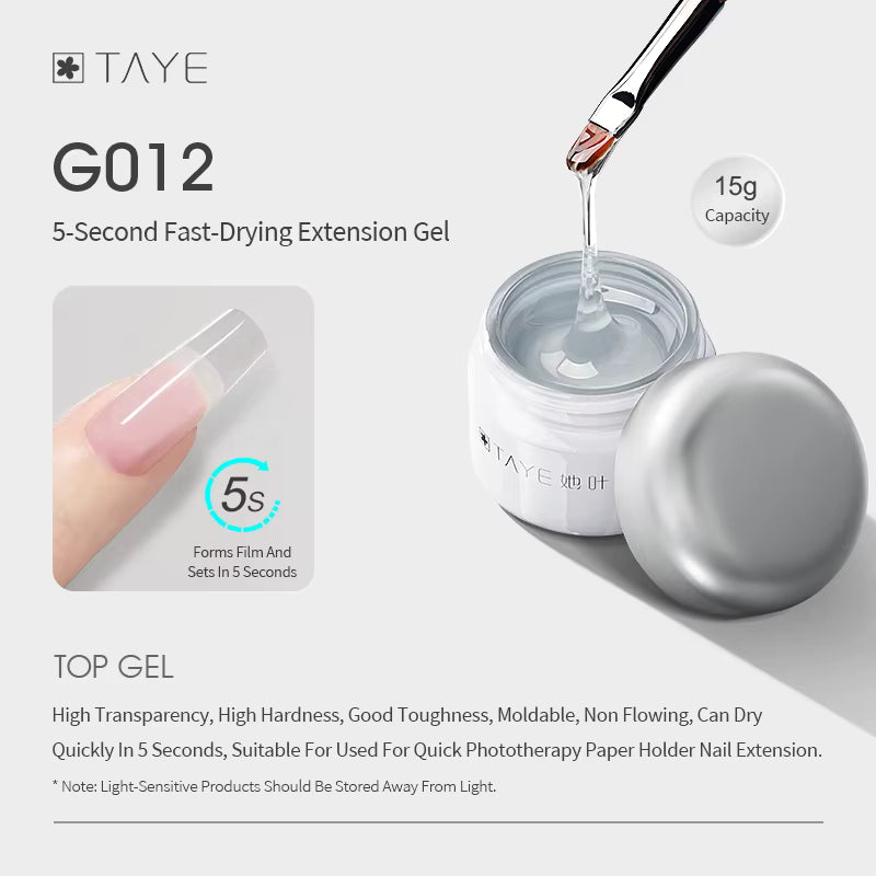 Professional Transparent Multi Functional Nail Glue Gel Base Coat Top Coat for Fingernail