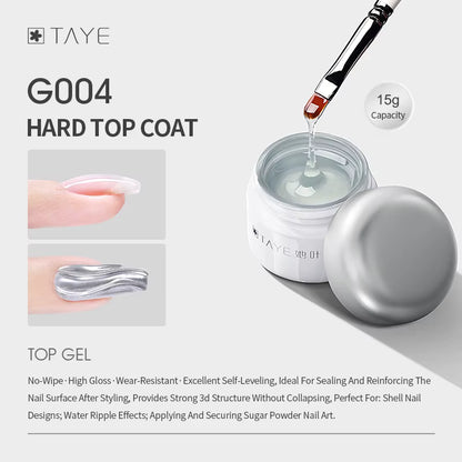 Professional Transparent Multi Functional Nail Glue Gel Base Coat Top Coat for Fingernail