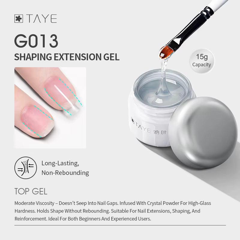 Professional Transparent Multi Functional Nail Glue Gel Base Coat Top Coat for Fingernail