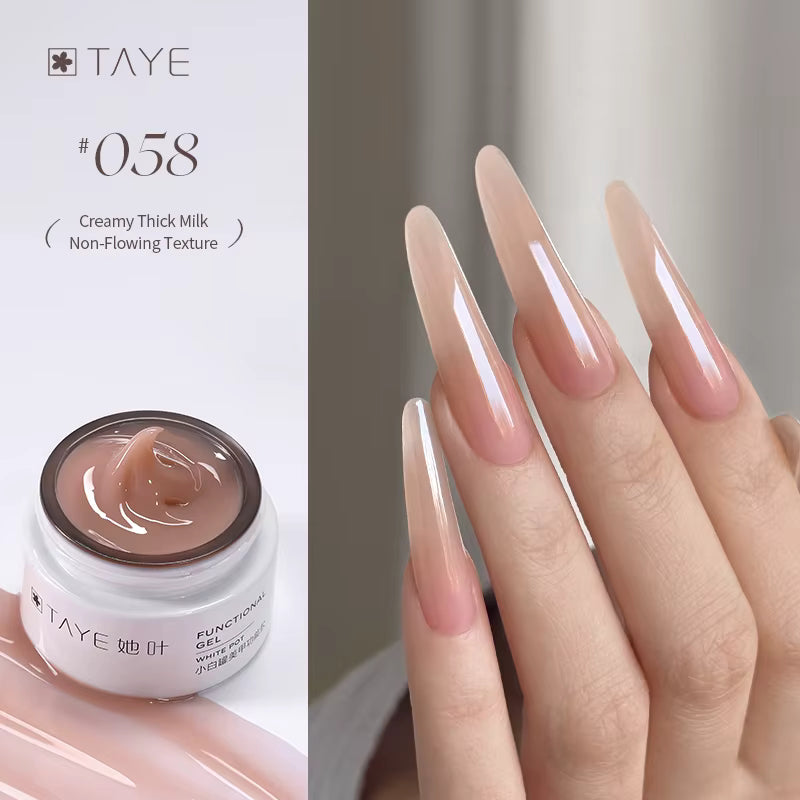 TAYE Milk Extended Gel Nails