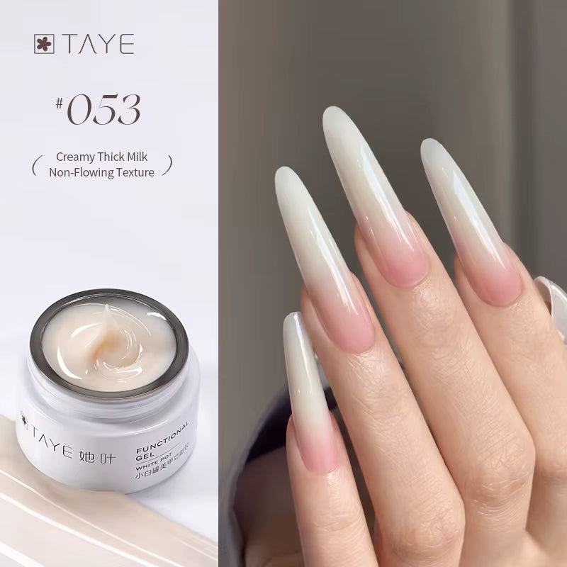 TAYE Milk Extended Gel Nails