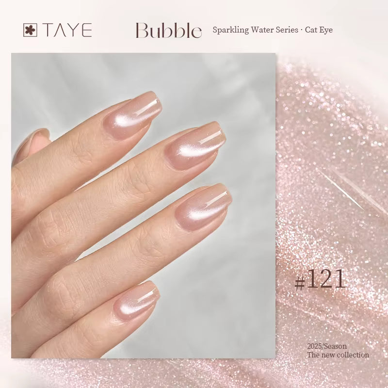 TAYE Sparkling Water Cat Eyes Canned Gel Nail Polish