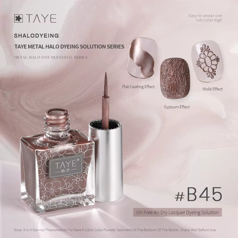 TAYE Metallic Marble Blending Liquid for Nail Art