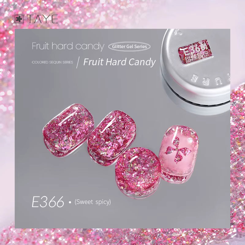 TAYE Long Lasting Glitter Nail Gel Polish