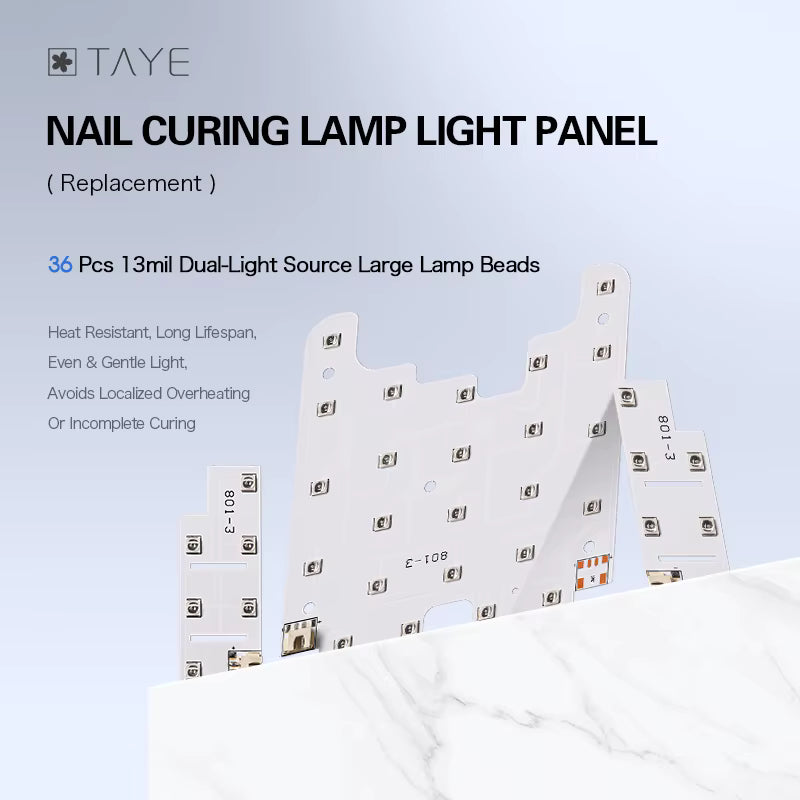 TAYE Professional Rechargeable Curing Nail Lamp UV Led Light