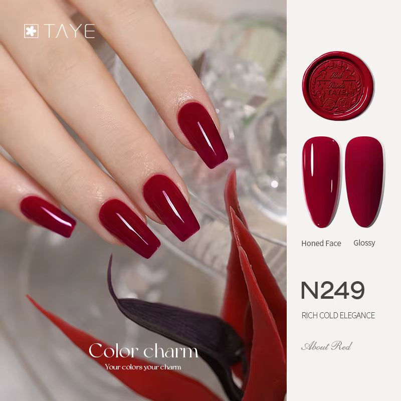 TAYE Organic Finger Matte Nail Polish Colors