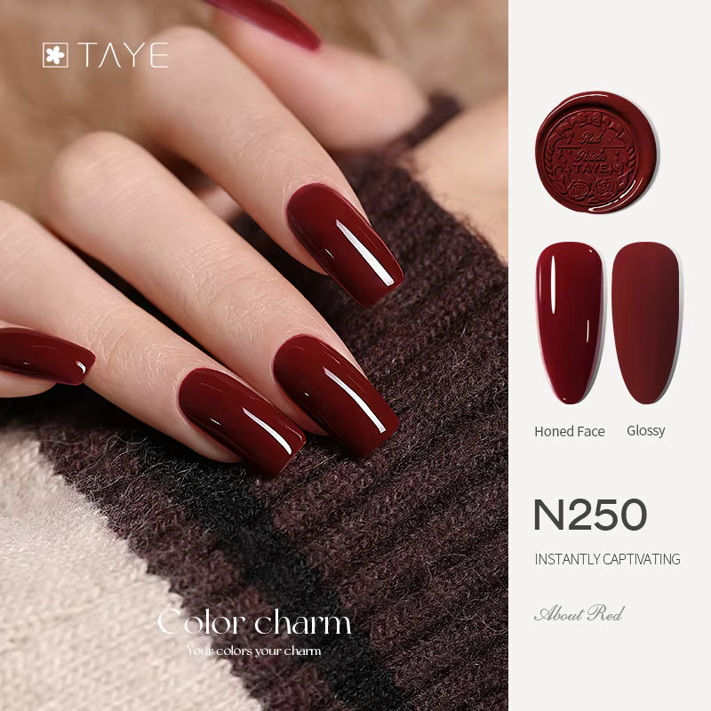 TAYE Organic Finger Matte Nail Polish Colors