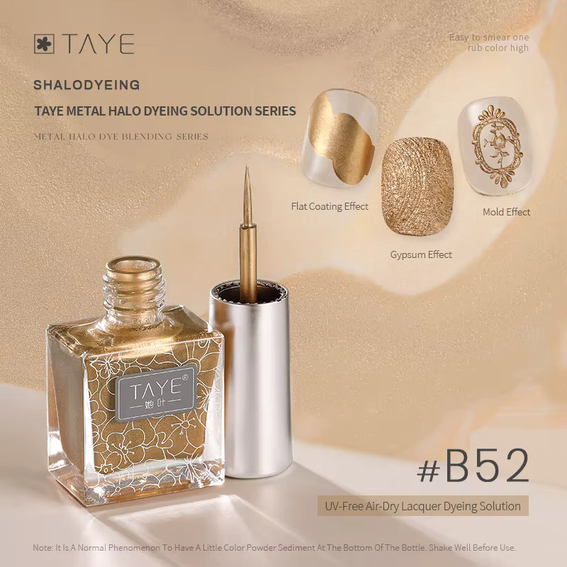TAYE Metallic Marble Blending Liquid for Nail Art