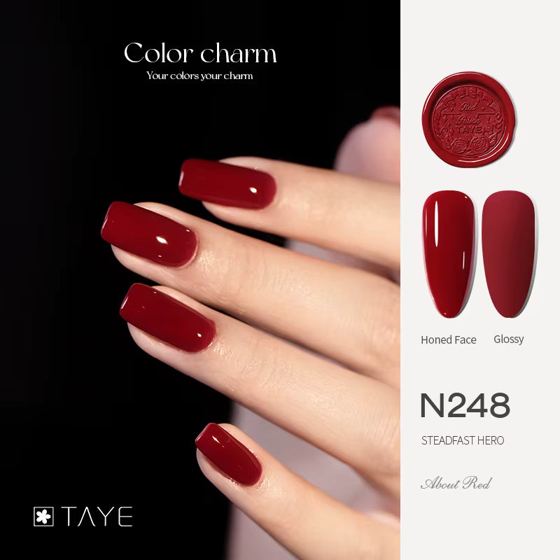 TAYE Organic Finger Matte Nail Polish Colors