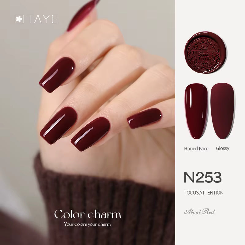 TAYE Organic Finger Matte Nail Polish Colors