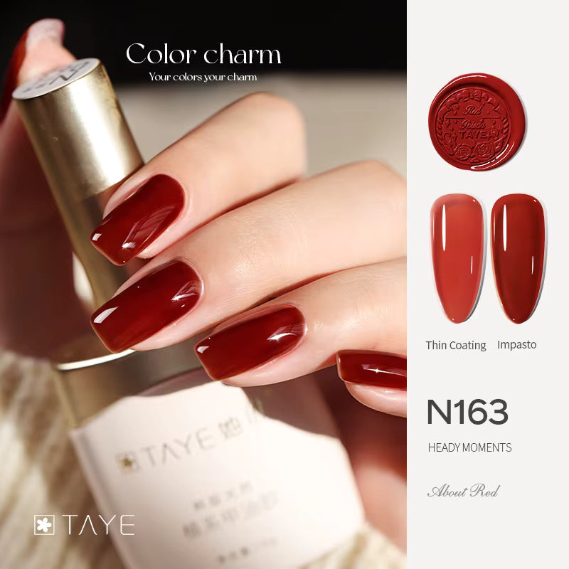 TAYE Organic Finger Matte Nail Polish Colors