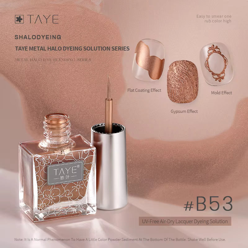 TAYE Metallic Marble Blending Liquid for Nail Art