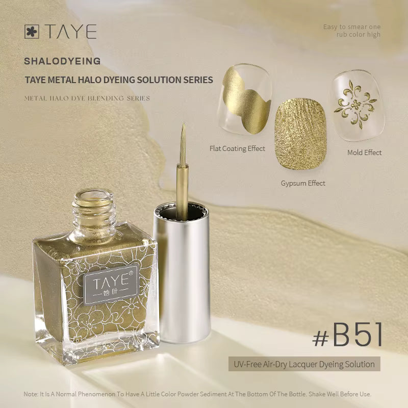 TAYE Metallic Marble Blending Liquid for Nail Art