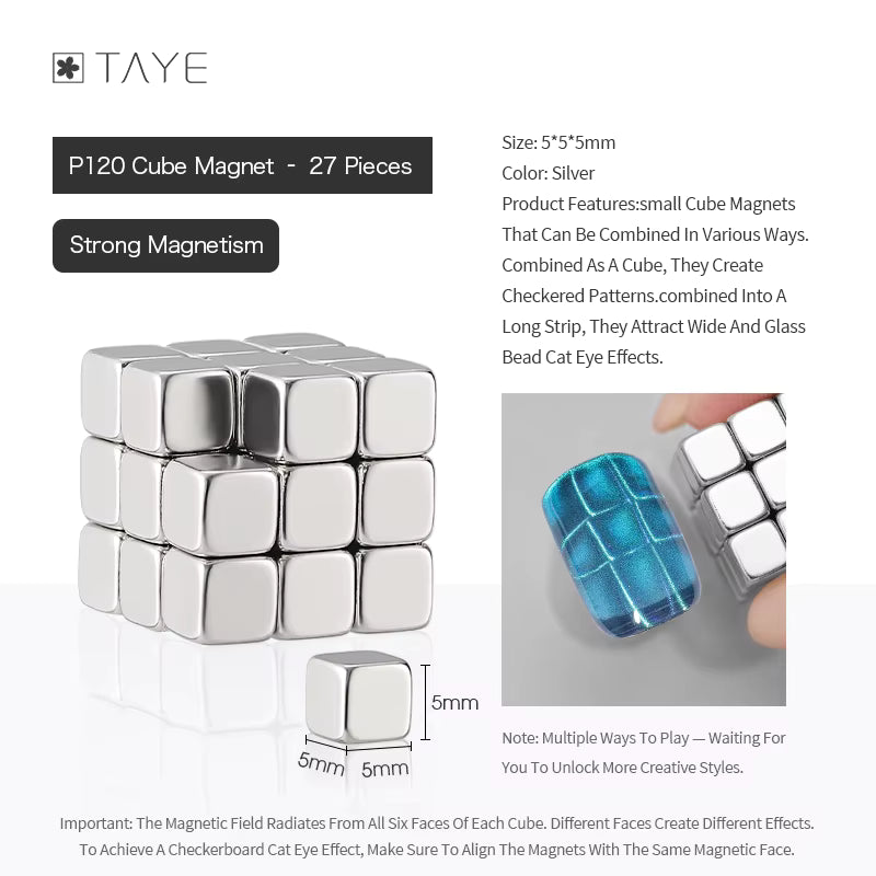 TAYE Diy Nail Magnet Tool for Cat Eye Gel Polish