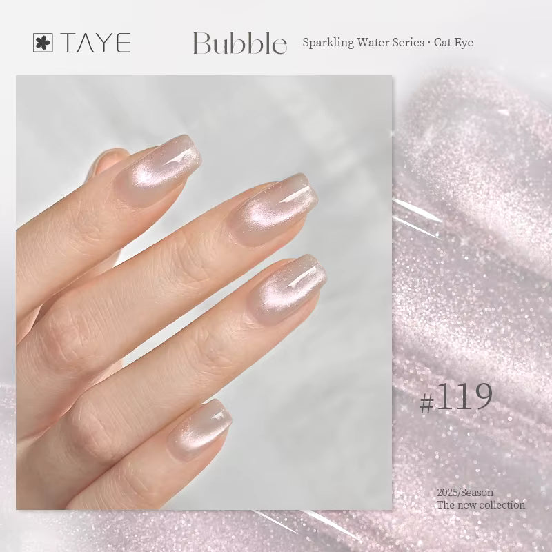 TAYE Sparkling Water Cat Eyes Canned Gel Nail Polish