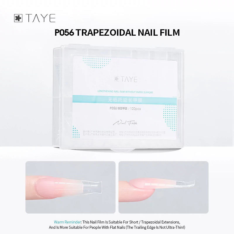 120 Pcs Clear Dual Forms Full Cover Quick Building Gel Mold Tips Nail Extension Molds Upper Forms for Nails Poly Gel
