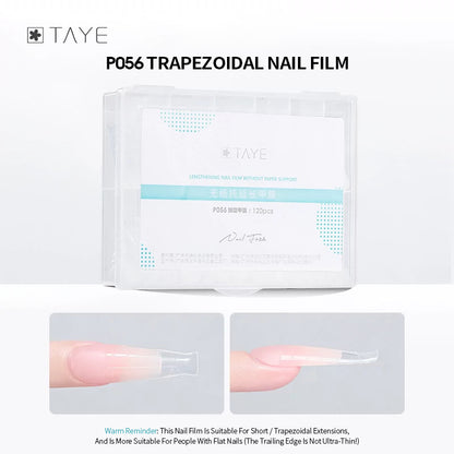 120 Pcs Clear Dual Forms Full Cover Quick Building Gel Mold Tips Nail Extension Molds Upper Forms for Nails Poly Gel