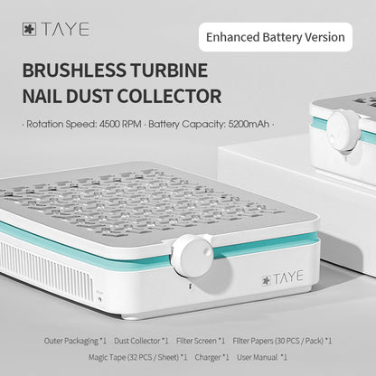 TAYE Dust Collector for Nail Salon for Nail Art