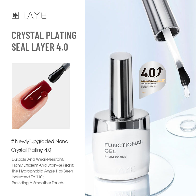 Long Wear Transparent Base Coat Top Coat Multi Function Gel